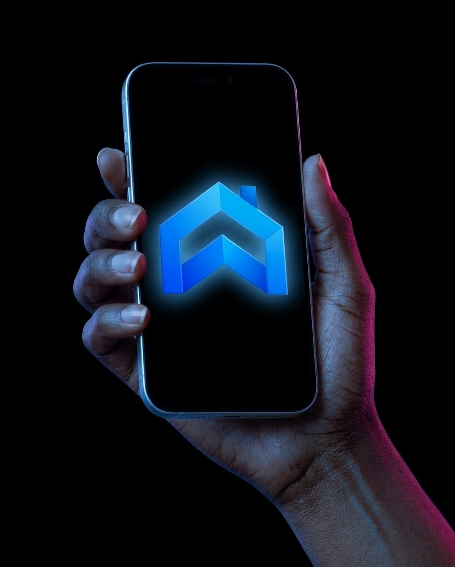 Interior design visualization with LOGI branding